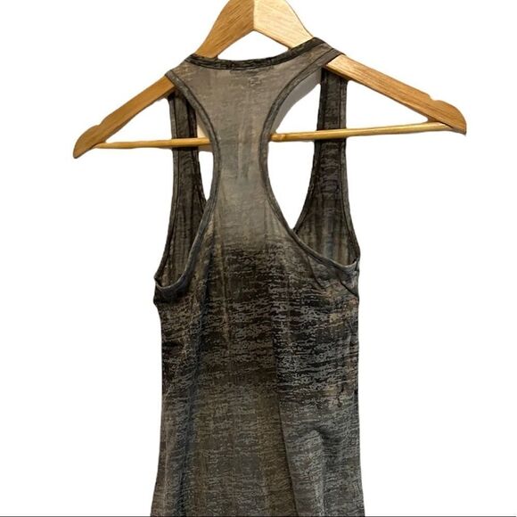 SWS Grey Ombré Racerback Lightweight Casual Tank Top S - Picture 5 of 8